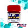 Mr. Hobby Mr. Color Model Kit Paint – Metallic Red C75