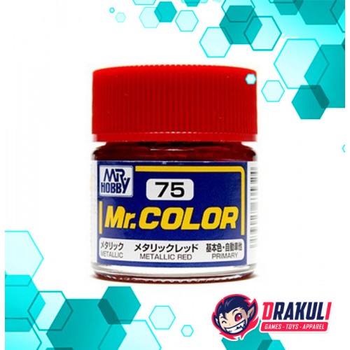 Mr. Hobby Mr. Color Model Kit Paint – Metallic Red C75