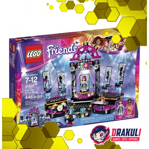 Toys LEGO Friends Pop Star Show Stage 41105