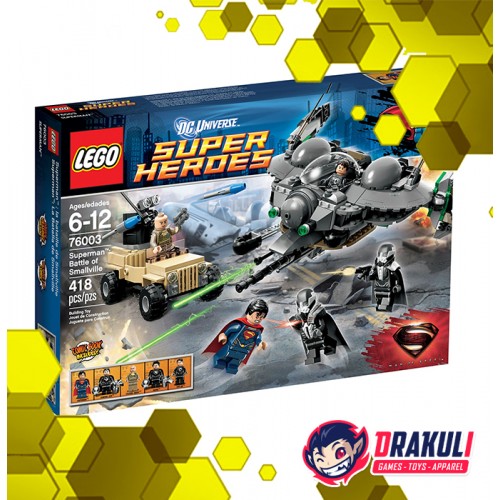 Toys LEGO Super Heroes Superman Battle of Smallville 76003