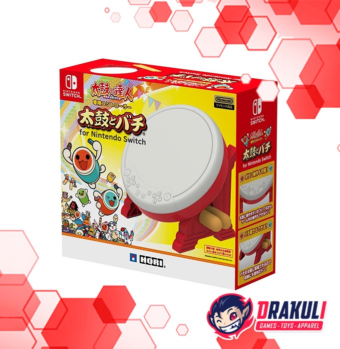 Nintendo Switch HORI Taiko Drum Controller (No Game)